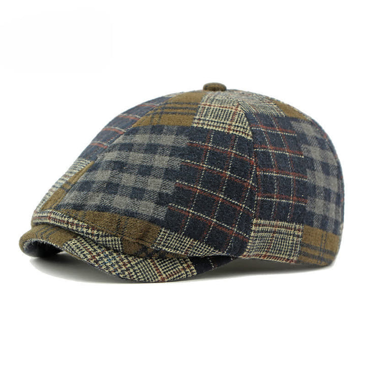 Cappello basco da giornalaio diverso classico patchwork a quadri - Marina Militare - Regolabile (21 5/8"-23 5/8") - image 11