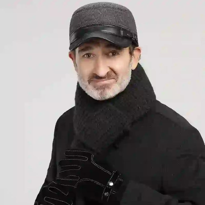 Cappello invernale caldo casual con cappuccio piatto - image 1