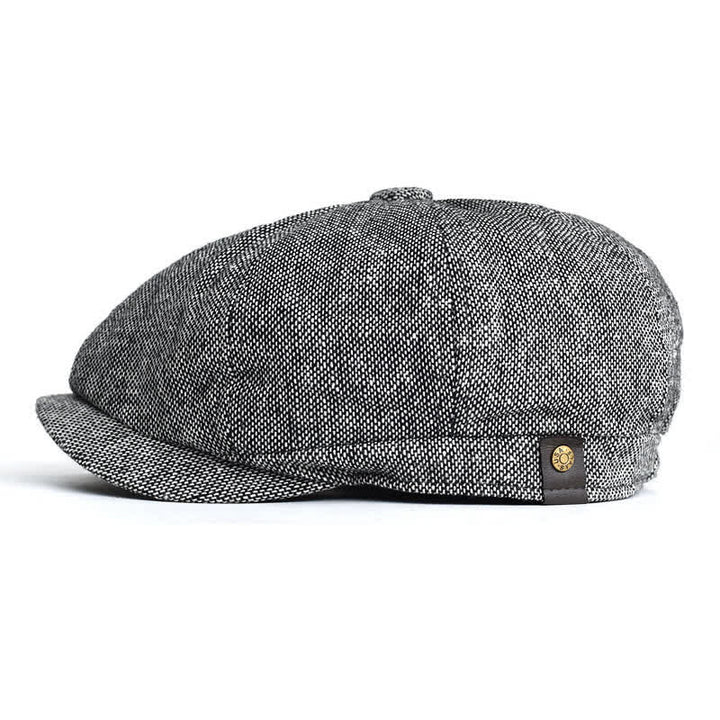 Cappello basco ottagonale classico e versatile da giornalaio - image 5
