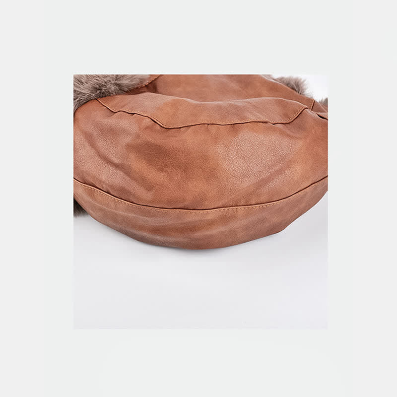 Cappello da pilota moderno, freddo, caldo e spesso, invernale - image 9