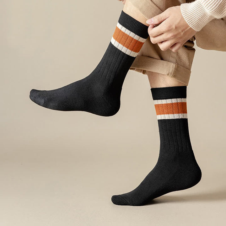 Calzini casual a righe multicolori - image 0