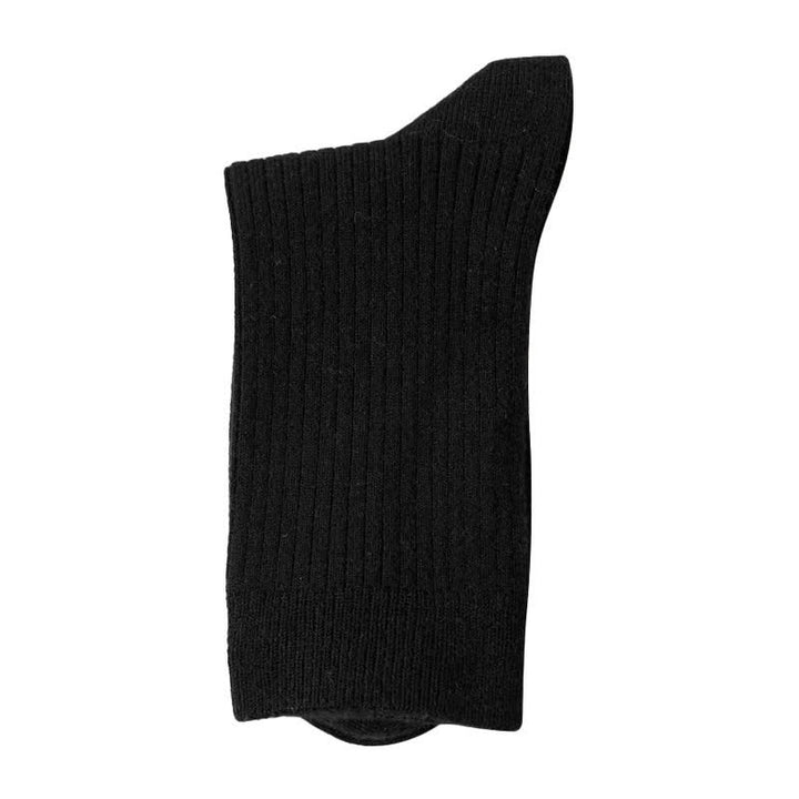 Calzini comodi e traspiranti da uomo, tinta unita - Nero - 6 paia - Taglia unica (US 7.5 - US 10.5) - image 13
