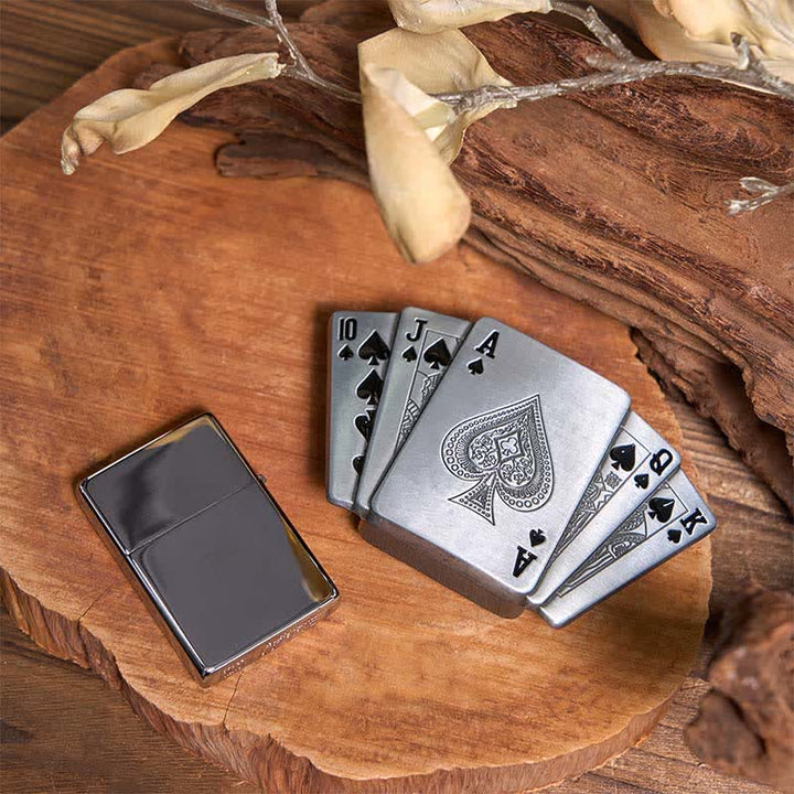 Set di anelli fantasma capra con fibbia accendino fai da te Ace Poker - image 2