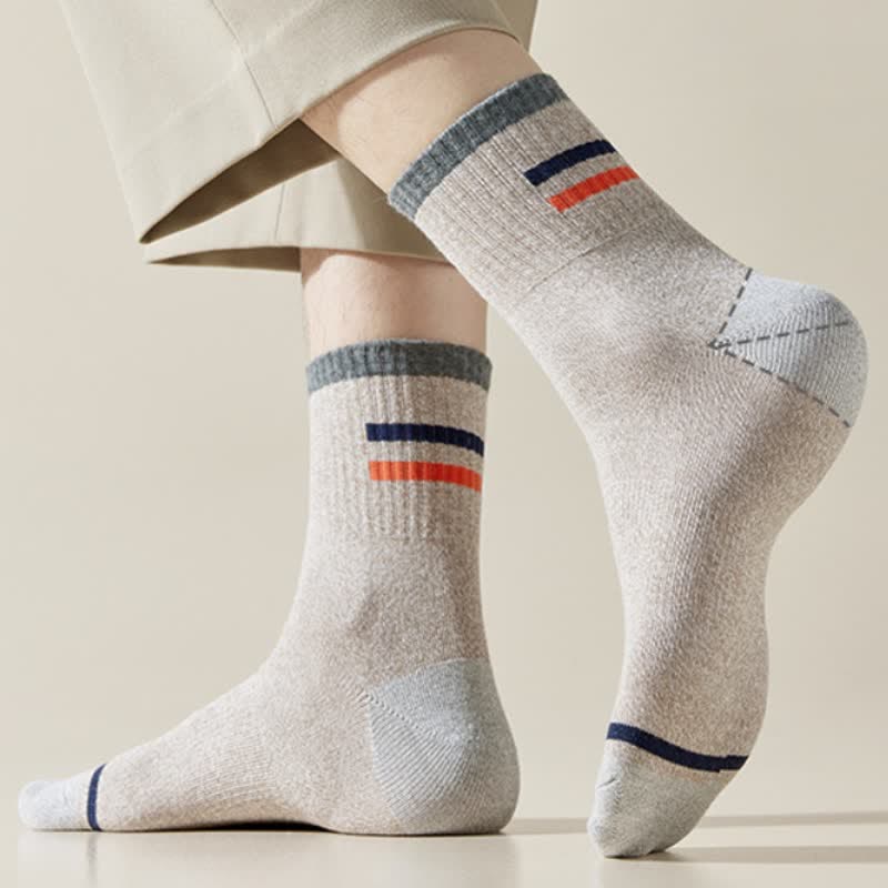 Calzini alla moda a righe da uomo - image 11