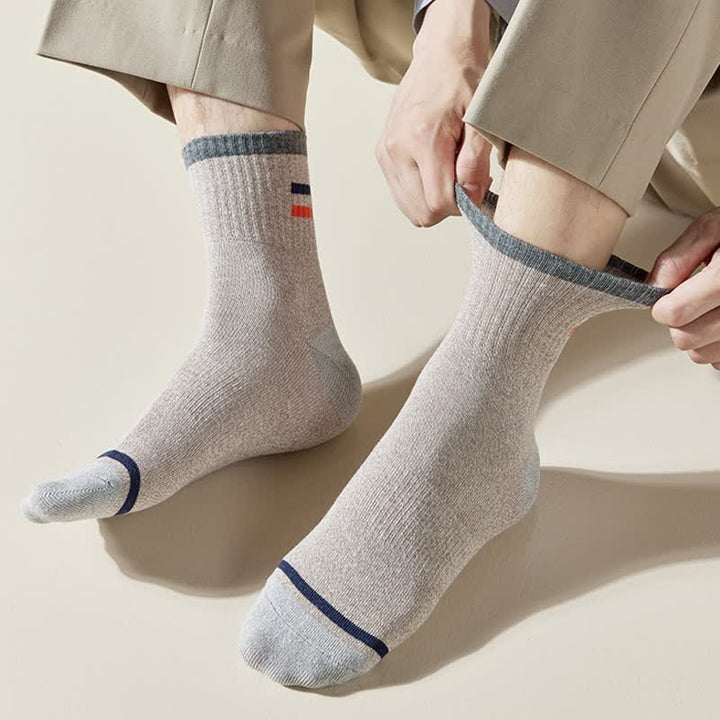 Calzini alla moda a righe da uomo - image 10