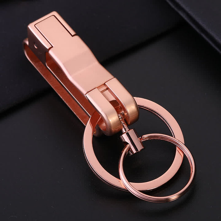 Portachiavi rimovibile anti-smarrimento da appendere alla vita - Oro rosa - image 10