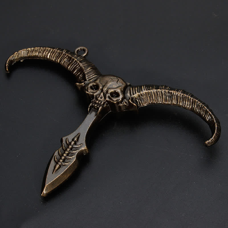Portachiavi con lama tagliente Eagle Ghost Sting - Fantasma - Bronzo antico - image 0