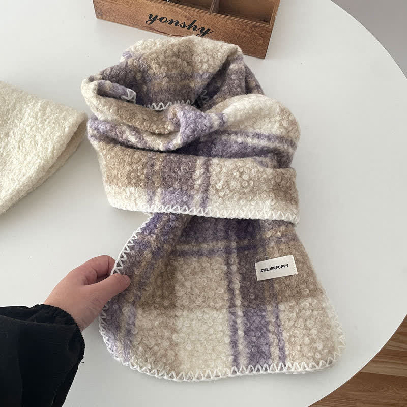 Sciarpa a quadri ultra flush unisex invernale - Stile n. 3 - image 11