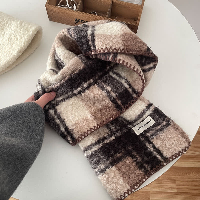 Sciarpa a quadri ultra flush unisex invernale - Stile n. 8 - image 18