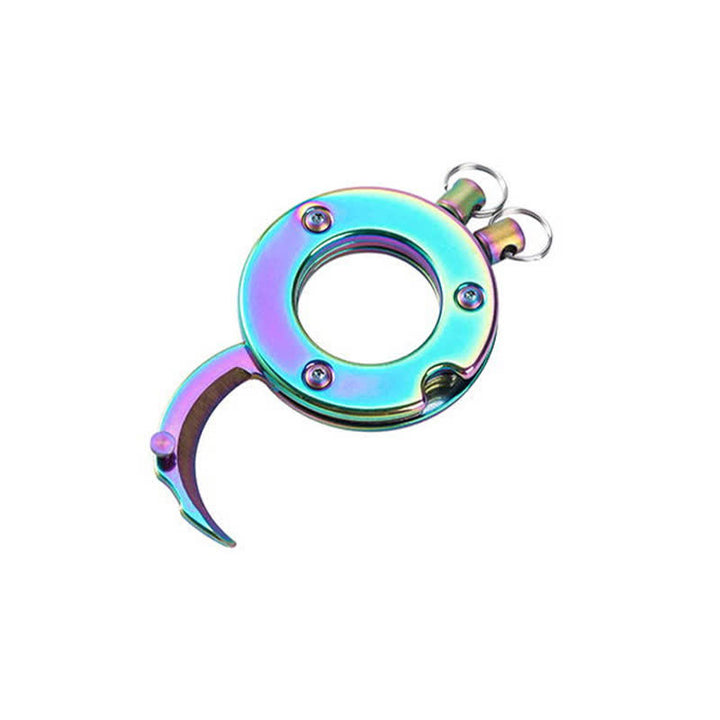 Mini coltello pieghevole Eagle Claw EDC Pandant portachiavi - Colorato - image 2