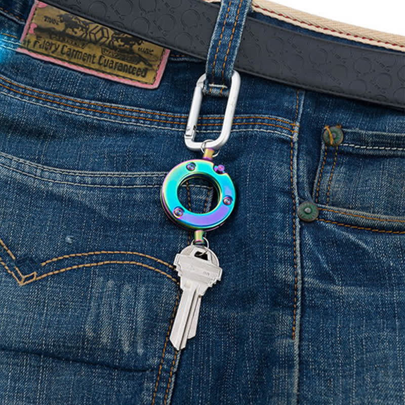 Mini coltello pieghevole Eagle Claw EDC Pandant portachiavi - image 7