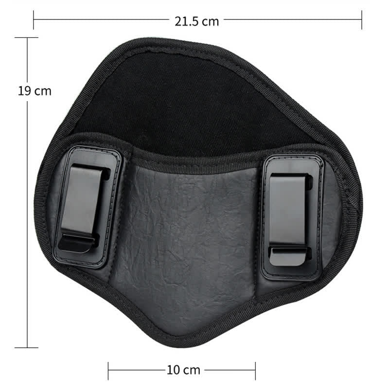 Borsa da cintura in pelle con clip per fondina tattica per esterni - image 7