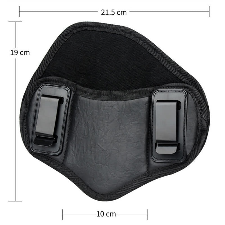 Borsa da cintura in pelle con clip per fondina tattica per esterni - image 7