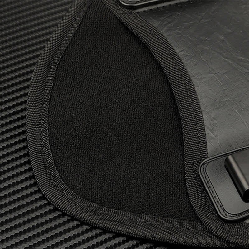 Borsa da cintura in pelle con clip per fondina tattica per esterni - image 6