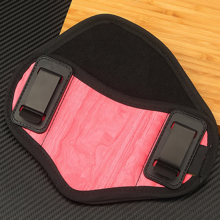 Borsa da cintura in pelle con clip per fondina tattica per esterni - image 9