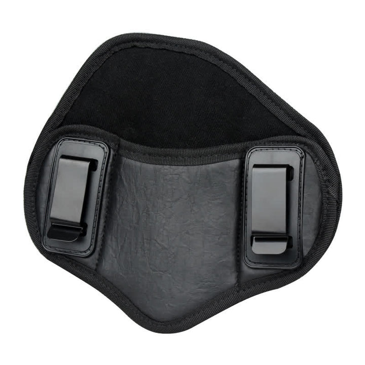 Borsa da cintura in pelle con clip per fondina tattica per esterni - Nero - Destra - image 0