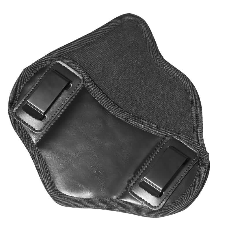 Borsa da cintura in pelle con clip per fondina tattica per esterni - image 5