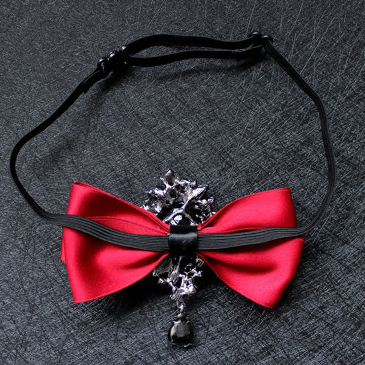 Papillon con applicazione di cristalli pendenti da uomo - image 7