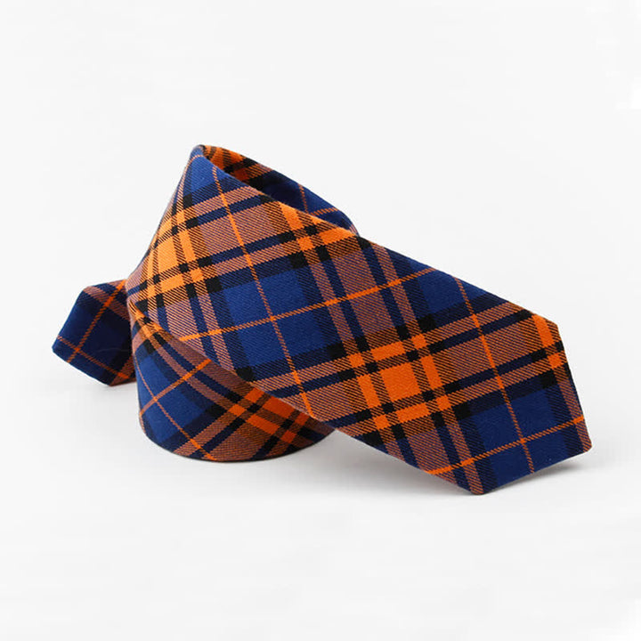 Cravatta a farfalla con motivo scozzese alla moda da uomo - image 15