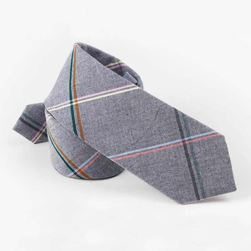 Cravatta a farfalla con motivo scozzese alla moda da uomo - image 9