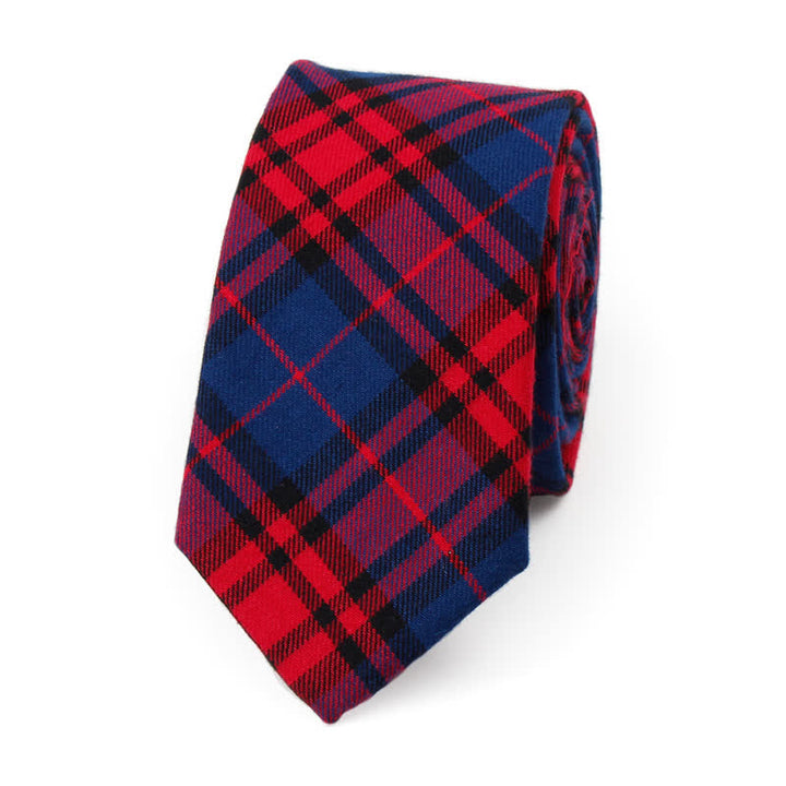 Cravatta a farfalla con motivo scozzese alla moda da uomo - Stile n. 4 - Cravatta - image 21