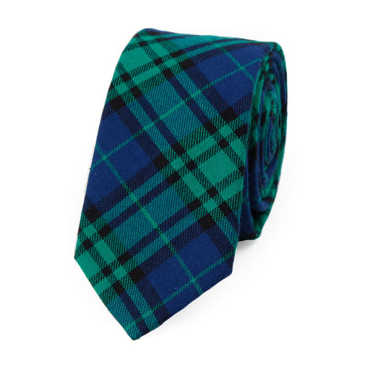 Cravatta a farfalla con motivo scozzese alla moda da uomo - Stile n. 1 - Cravatta - image 0