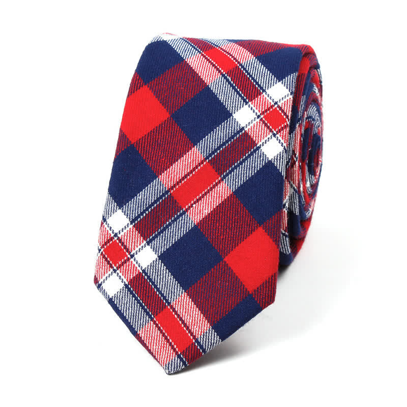 Cravatta a farfalla con motivo scozzese alla moda da uomo - Stile n. 10 - Cravatta - image 39