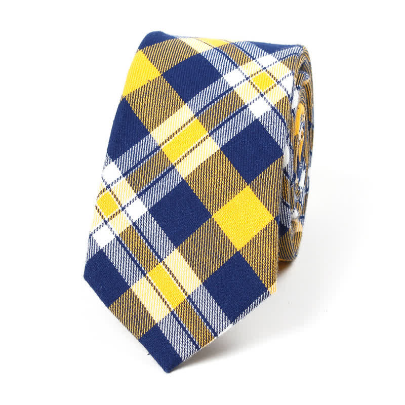 Cravatta a farfalla con motivo scozzese alla moda da uomo - Stile n. 11 - Cravatta - image 42