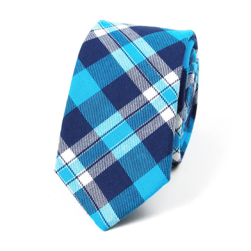 Cravatta a farfalla con motivo scozzese alla moda da uomo - Stile n. 14 - Cravatta - image 51