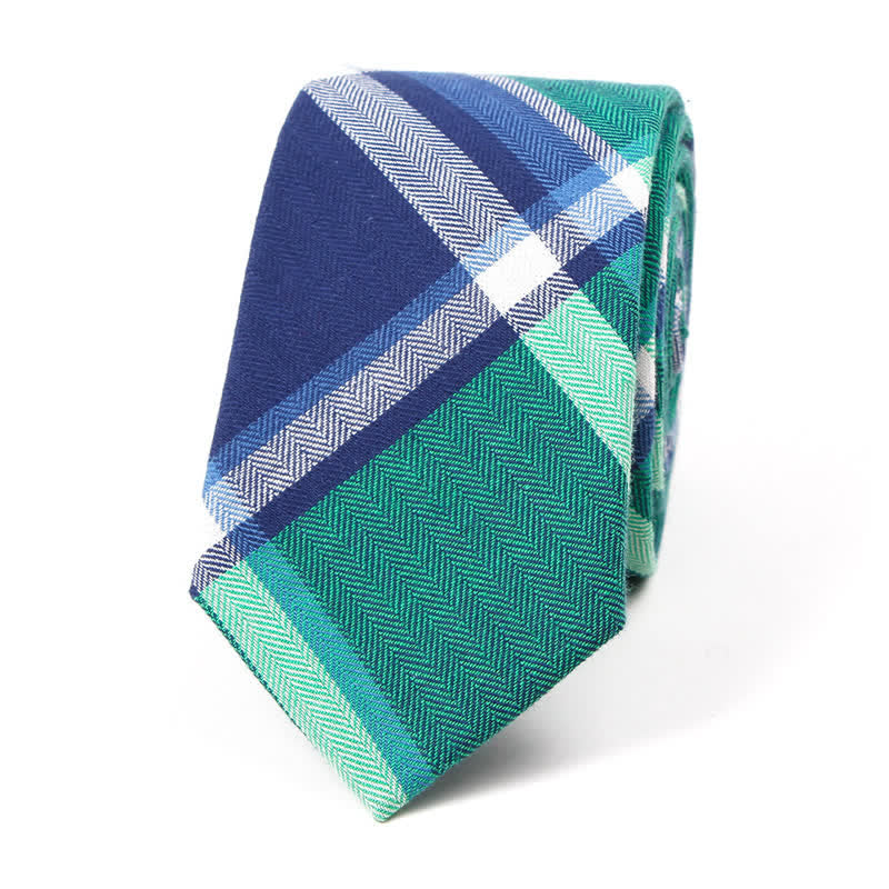 Cravatta a farfalla con motivo scozzese alla moda da uomo - Stile n. 9 - Cravatta - image 36