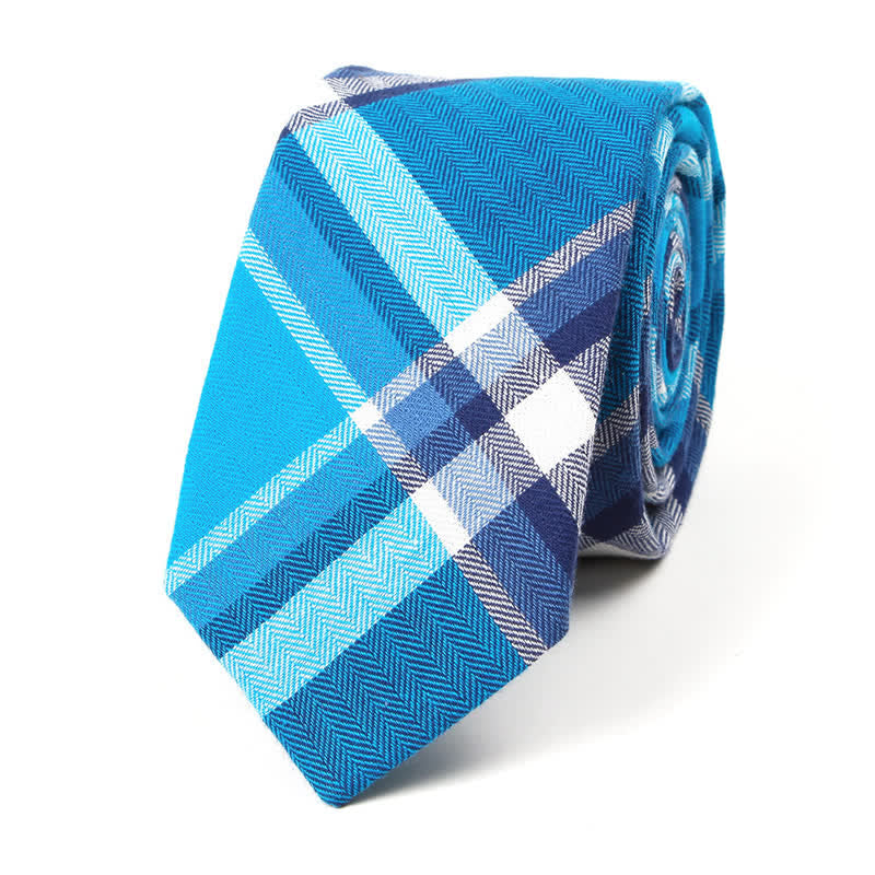 Cravatta a farfalla con motivo scozzese alla moda da uomo - Stile n. 8 - Cravatta - image 33