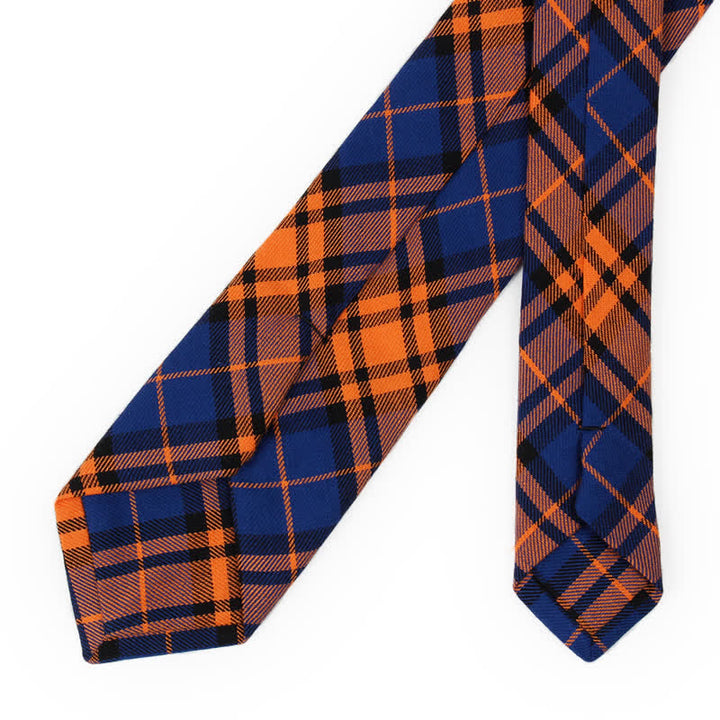 Cravatta a farfalla con motivo scozzese alla moda da uomo - image 18