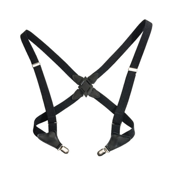 Bretelle elastiche tipo X-Back Holster nere - image 6