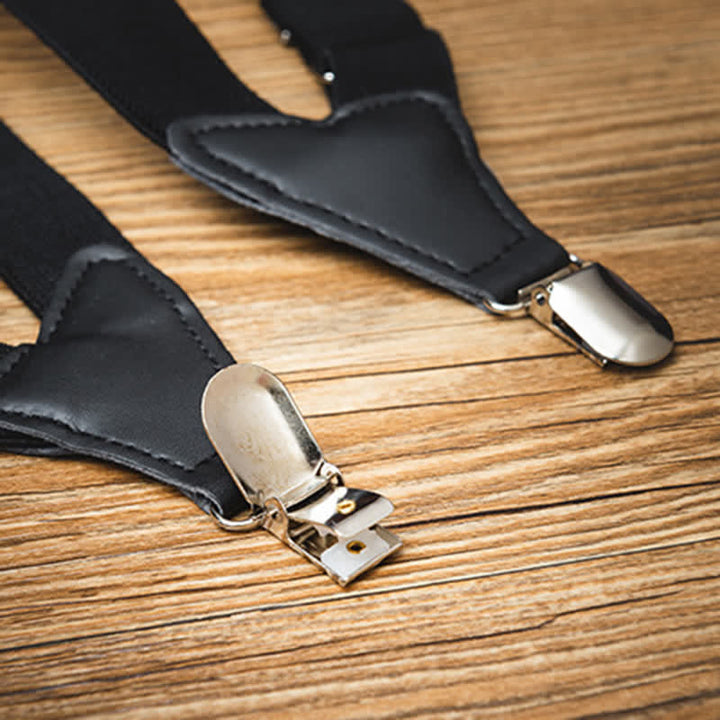 Bretelle elastiche tipo X-Back Holster nere - image 4