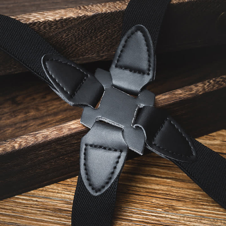 Bretelle elastiche tipo X-Back Holster nere - image 2