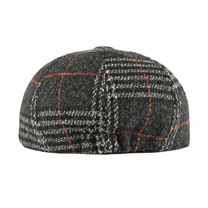 Cappello basco classico casual a quadri ottagonali - image 2