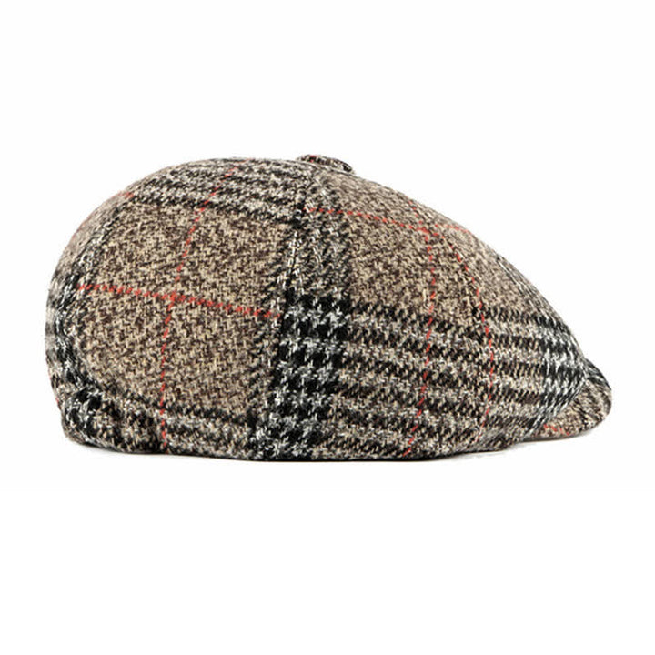 Cappello basco classico casual a quadri ottagonali - image 10