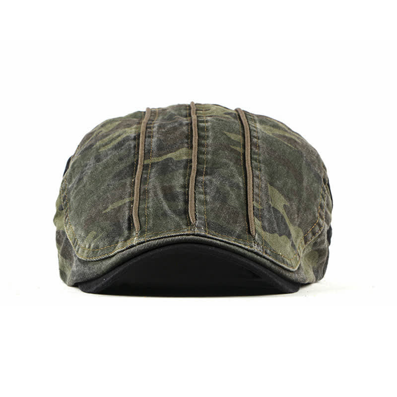 Cappello basco in cotone stile mimetico - image 4