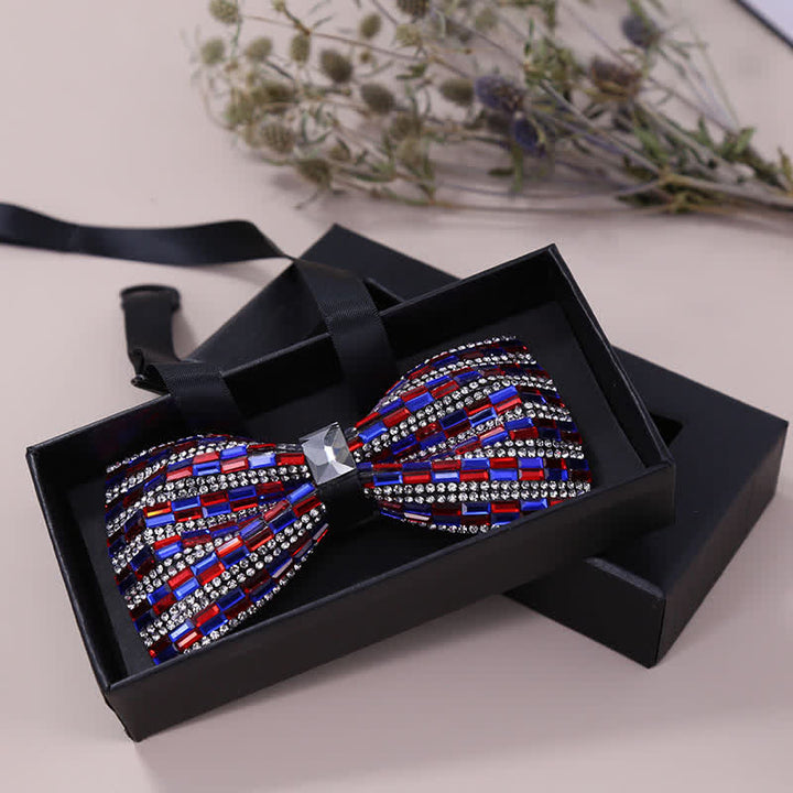 Papillon da uomo con strass di cristallo squisito - image 10