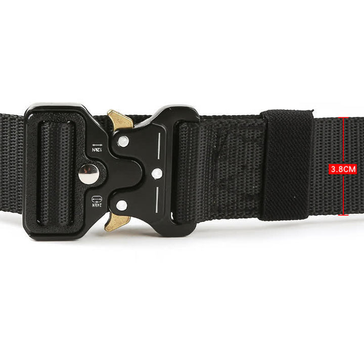Cintura tattica con bottoni di rilascio resistenti da uomo - image 4