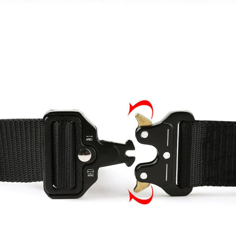 Cintura tattica con bottoni di rilascio resistenti da uomo - image 3