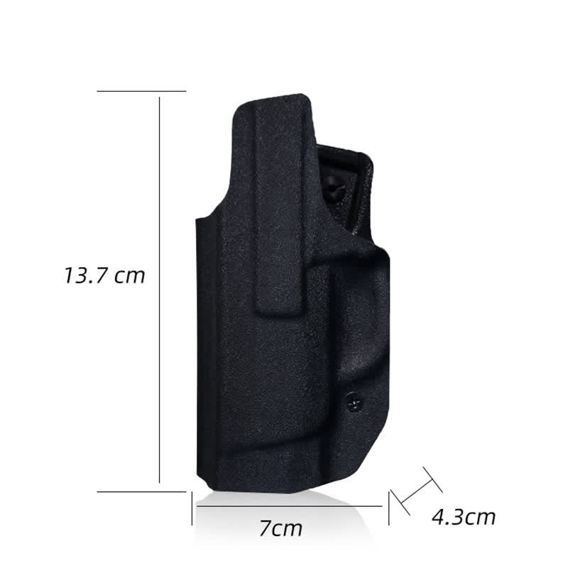 Borsa da cintura rigida nera con clip da cintura - 380 - image 8