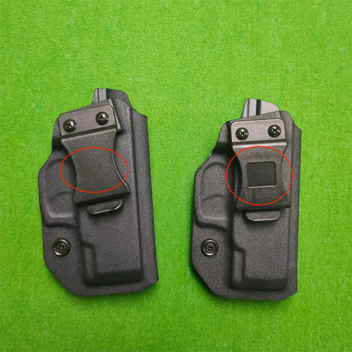 Borsa da cintura rigida nera con clip da cintura - image 2