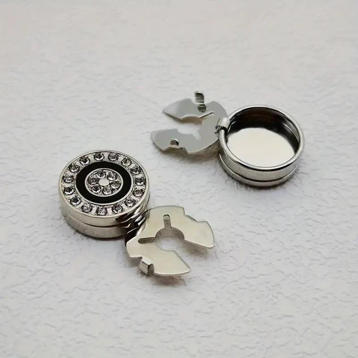 Set di gemelli da uomo con bottoni a pressione eleganti e originali, 1 paio - image 9