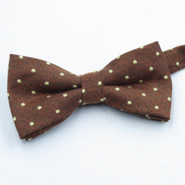 Set di 3 cravatte eleganti a pois da uomo