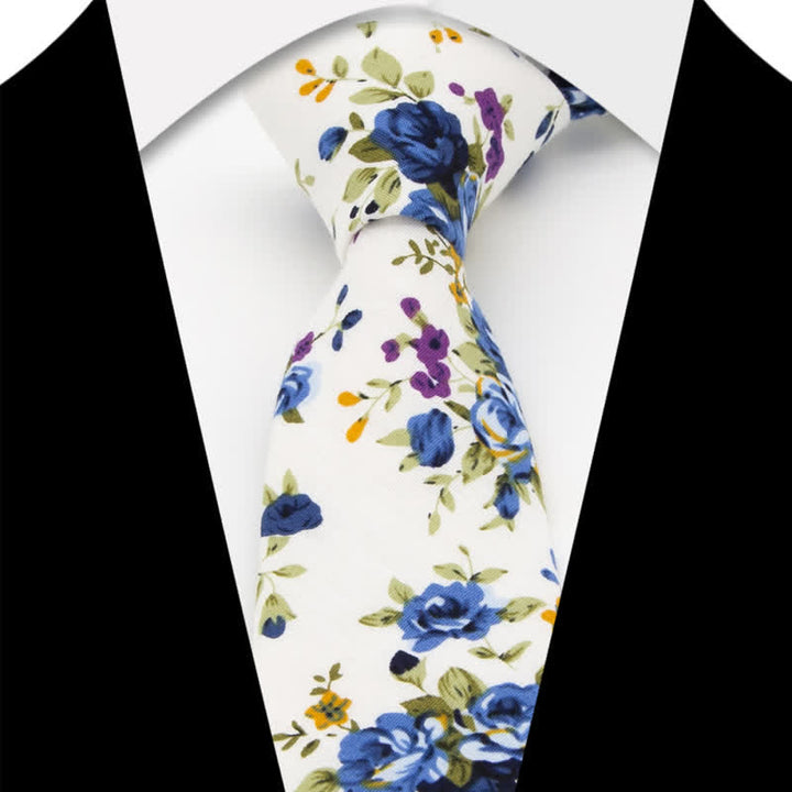 Set di 3 cravatte a farfalla in cotone con motivo Paisley da uomo - Stile n. 6 - Cravatta - image 16