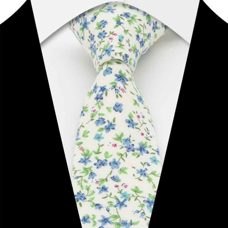 Set di 3 cravatte a farfalla in cotone con motivo Paisley da uomo - Stile n. 10 - Cravatta - image 28