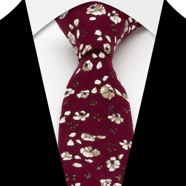 Set di 3 cravatte a farfalla in cotone con motivo Paisley da uomo - Stile n. 11 - Cravatta - image 31