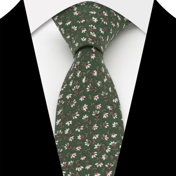 Set di 3 cravatte a farfalla in cotone con motivo Paisley da uomo - Stile n. 12 - Cravatta - image 34
