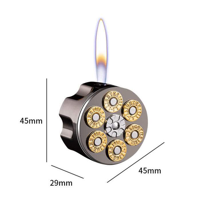 Accendino a butano ricaricabile a forma di caricatore creativo Bullet - image 7